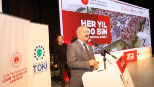 Başkan Büyükgöz TOKİ kura töreninde
