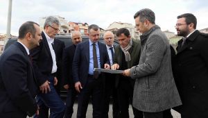 Büyükakın, Gebze Beyaz Kalpler proje alanını inceledi