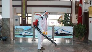 Büyükşehir dezenfekte çalışmalarını aralıksız sürdürüyor