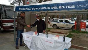 Büyükşehir, Perşembe Pazarı’na dezenfekte çadırı kurdu