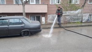 Darıca’da cadde ve sokaklar temizleniyor