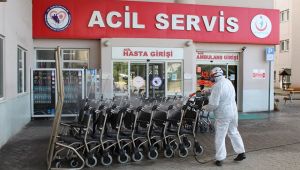 Darıca Farabi baştan aşağı dezenfekte edildi