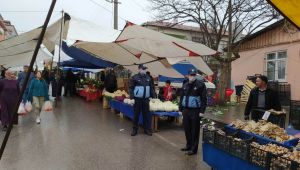 Darıca pazarlarında 3 metre kuralına denetim