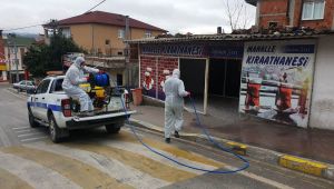 Dilovası, mahalle mahalle dezenfekte ediliyor