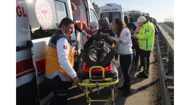 Dilovası'nda zincirleme trafik kazası: 9 yaralı