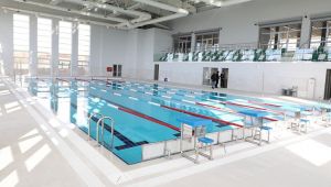Dilovası yarı olimpik yüzme havuzu hizmete giriyor