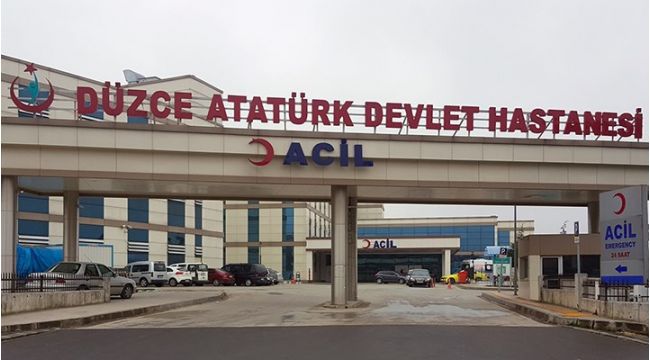 Düzce'de Koronavirüs şüpheli kızını hastaneden kaçırdı