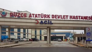 Düzce'de Koronavirüs şüpheli kızını hastaneden kaçırdı