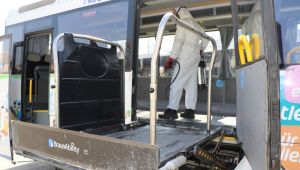 ‘Engelli Taksi’ler dezenfekte ediliyor