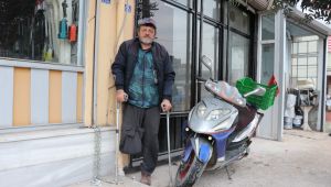 Engelli vatandaş çalınan ekmek teknesine kavuştu