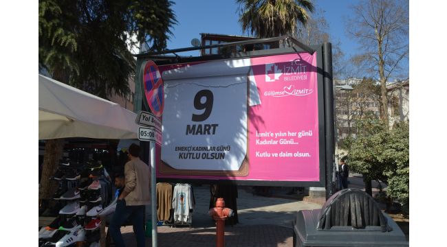İzmit’te her gün Kadınlar Günü