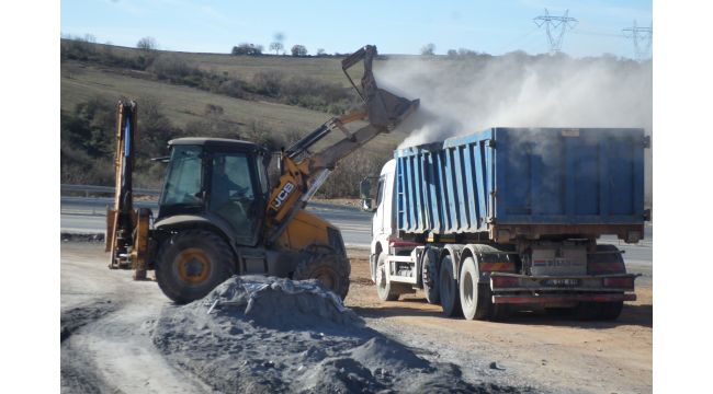 Kaçak atığı döken firmaya ceza!