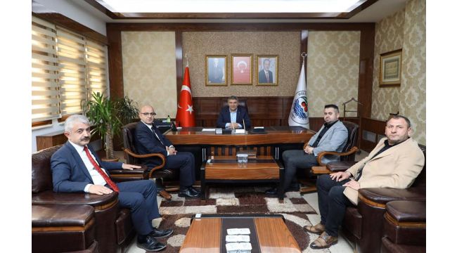 MHP'li kurmaylardan Başkan Şayir'e ziyaret