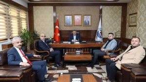 MHP'li kurmaylardan Başkan Şayir'e ziyaret