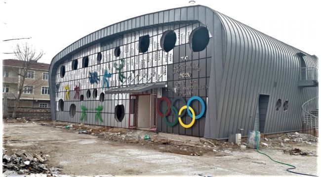 Orhangazi Spor Salonu’nda son viraja girildi