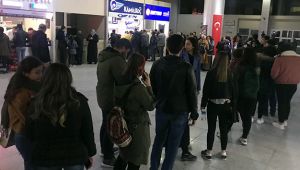 Otogarlarda 'üniversiteler için tatil' yoğunluğu