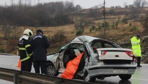 Otomobil ile cip çarpıştı: 1 ölü 1 yaralı