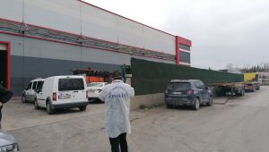 Pres makinesine sıkışan işçi hayatını kaybetti