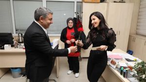 Şayir’den kadın personellere anlamlı 8 Mart hediyesi