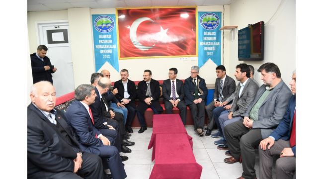 Şehidimizin Dilovası'nda ki yakınlarına başsağlığına gittiler