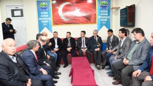 Şehidimizin Dilovası'nda ki yakınlarına başsağlığına gittiler