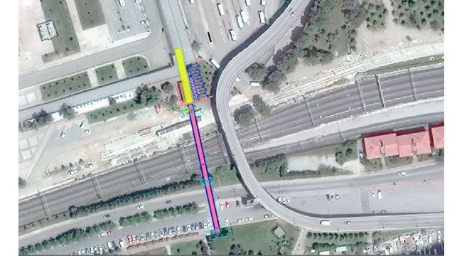 Sekapark Tramvay Durağı’na yaya üst geçidi geliyor