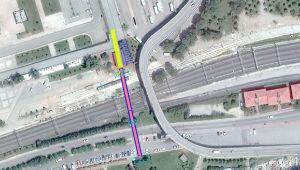 Sekapark Tramvay Durağı’na yaya üst geçidi geliyor