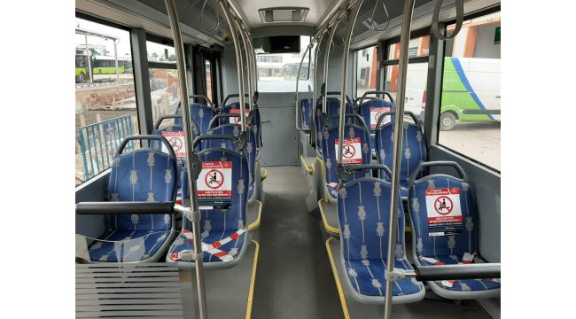 UlaşımPark, otobüslerinde yoğunluğa izin vermiyor