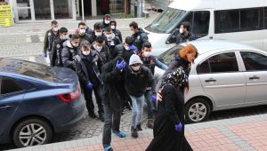 Uyuşturucuyu süt ambalajında saklamışlar