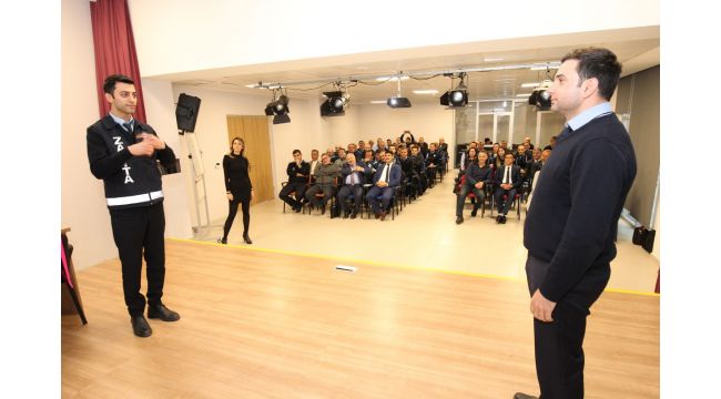 Zabıtaya stres yönetimi eğitimi verildi