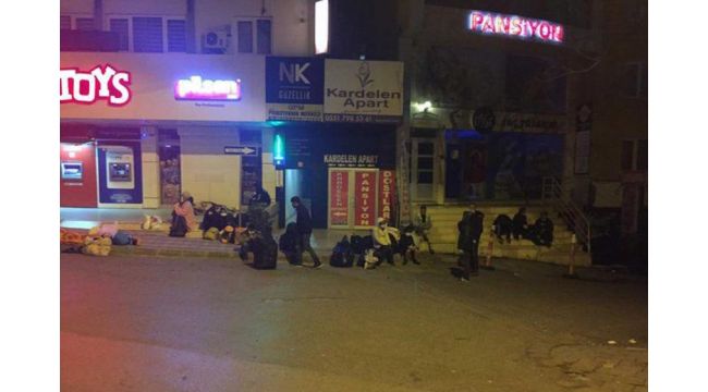 23 mülteci Kırkkale'den getirilerek Gebze'de sokağa bırakıldı