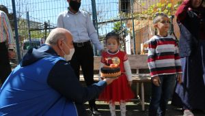 Başkan Bıyık’tan minik Zeliha’ya doğum günü sürprizi