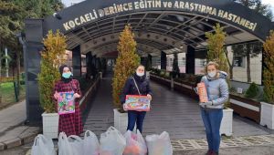 Başkan Büyükakın çocukları unutmadı