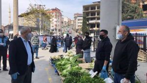 Başkan Büyükgöz Adem Yavuz Pazarı'nda