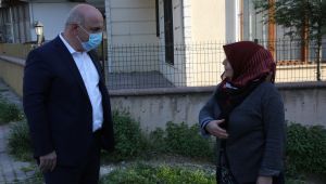 Bıyık, Ramazan’da mahalle ziyaretleri yapıyor