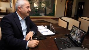 Büyükgöz’e birim müdürlerinden online brifing