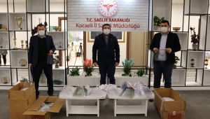 Büyükşehir’in ürettiği maskeler kamu kurumlarına dağıtıldı