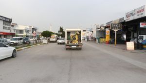 Çarşı Yapı ve Küçük Sanayi Sitesi dezenfekte edildi