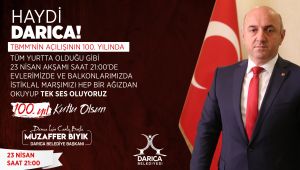 Darıca’da 23 Nisan’ın 100. yılına özel kutlama