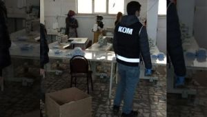 Darıca'da 90 bin maske ele geçirildi