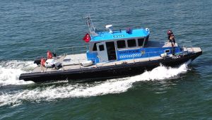 Deniz polisinden Kocaeli girişinde korona denetimi