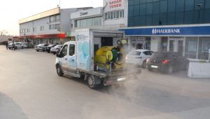 Dezenfekte çalışmaları tüm hızıyla devam ediyor
