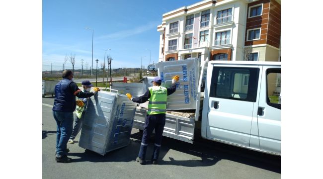 Dilovası’na 400 yeni çöp konteyneri!