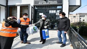 Emniyete ve sağlıkçılara maske