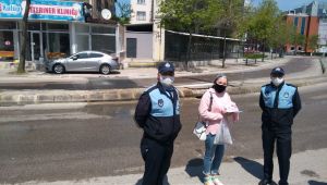 Hastalanan kedisini veterinere götüremeyen kadının yardımına zabıta yetişti