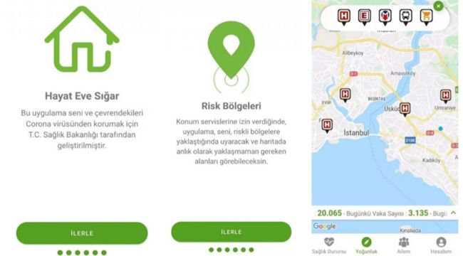 'Hayat Eve Sığar' uygulaması yayınlandı! Riskli bölgede misiniz?