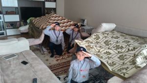 İLKÇEV' den evde izcilik ve kamp