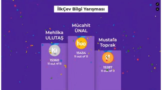 İLKÇEV' den online yarışma