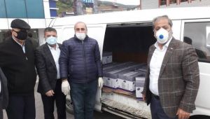 KEDFE'den bin koli kumanya yardımı