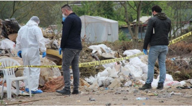 Kocaeli'de çuval içerisinde çürümüş ceset bulundu